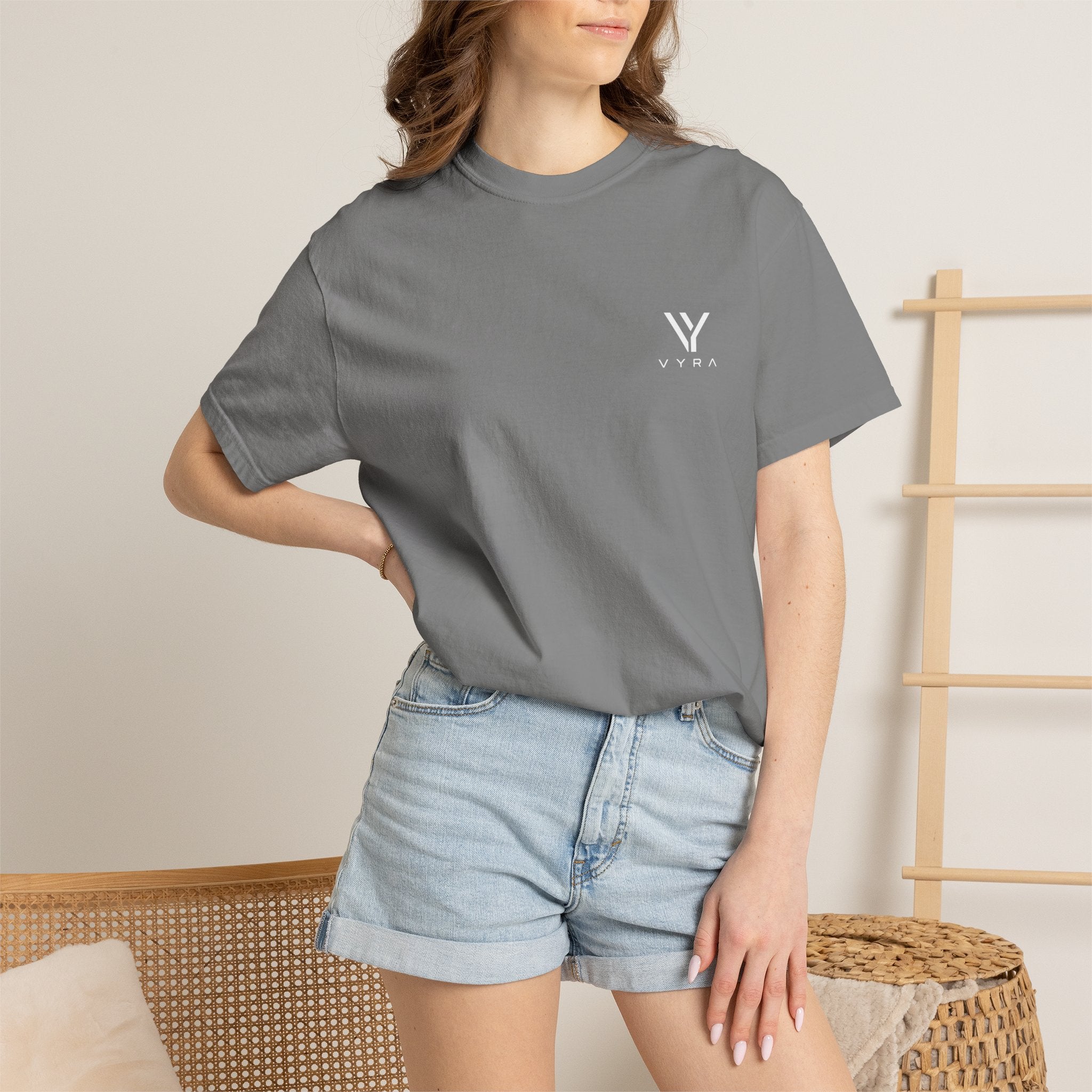 VYRA Garment dyed T Shirt with Spider inspired by HunterXHunter