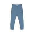 Minimal Logo Sweatpants — Garment-Dyed Fleece Joggers