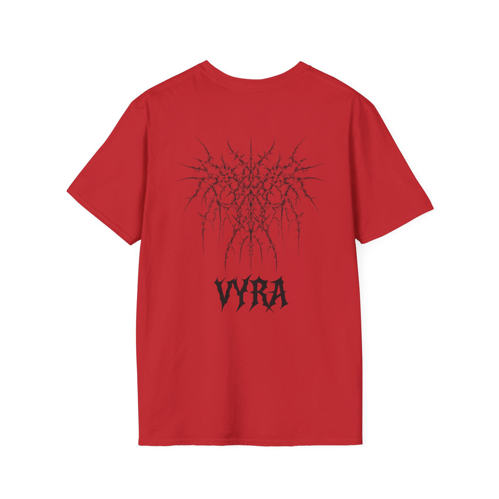 Metalcore Band T-Shirt — Spiky Logo "VYRA" Graphic Tee
