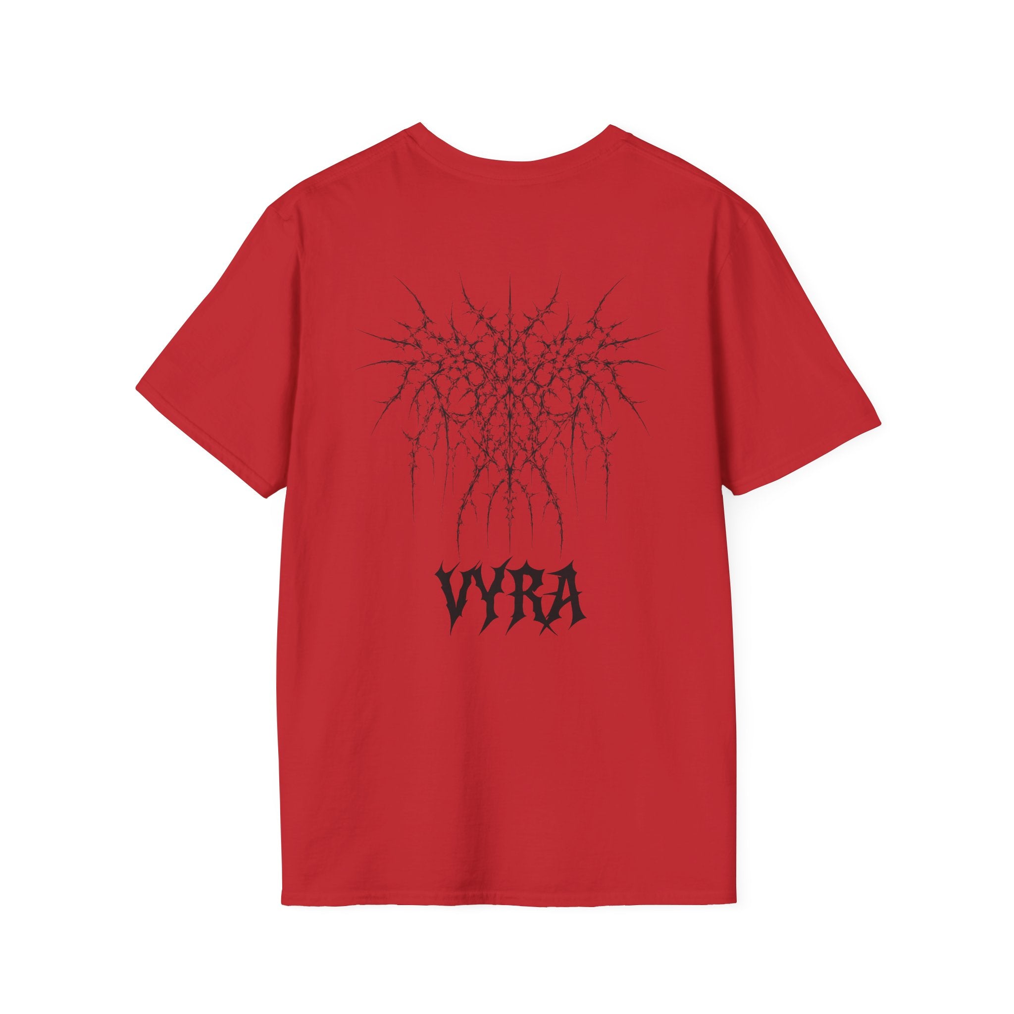 Metalcore Band T-Shirt — Spiky Logo "VYRA" Graphic Tee