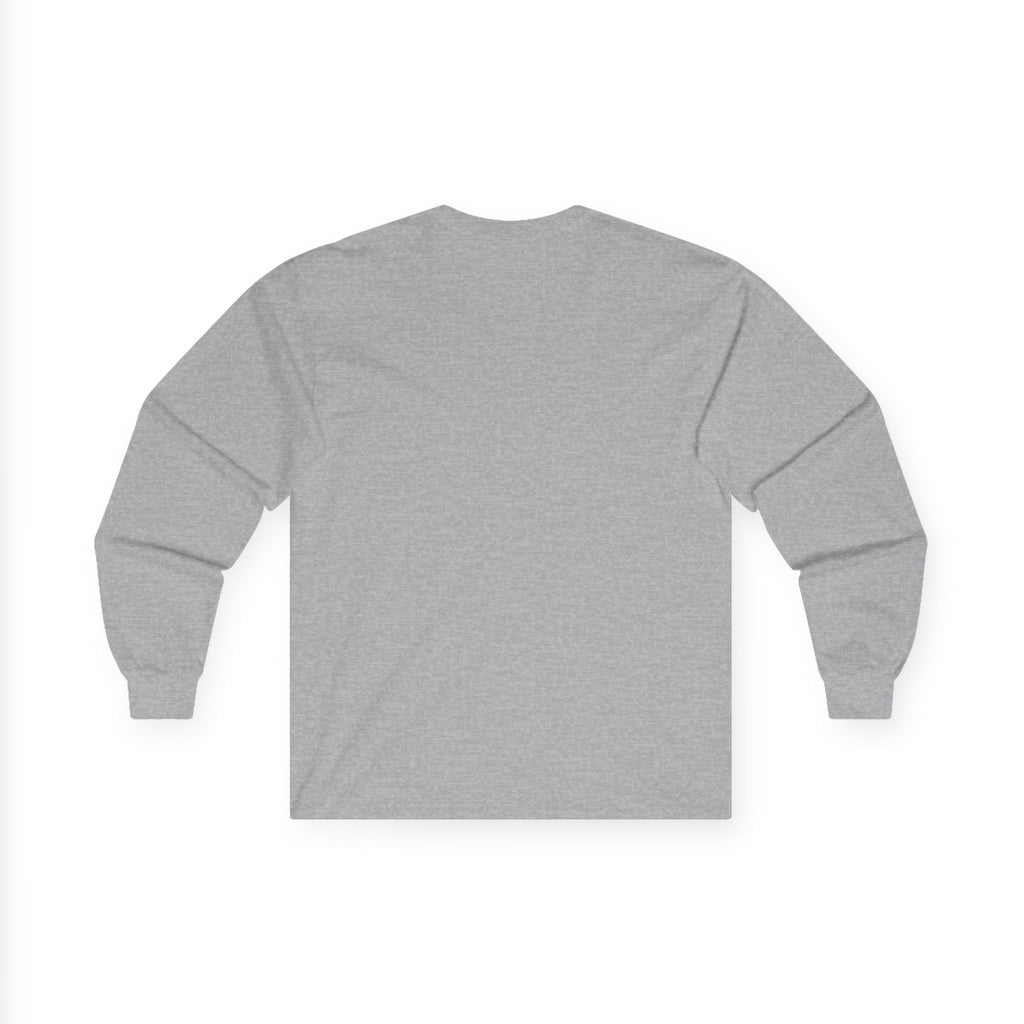 Minimal Logo Long Sleeve Tee — Soft Cotton Sweatshirt-Inspired Comfort