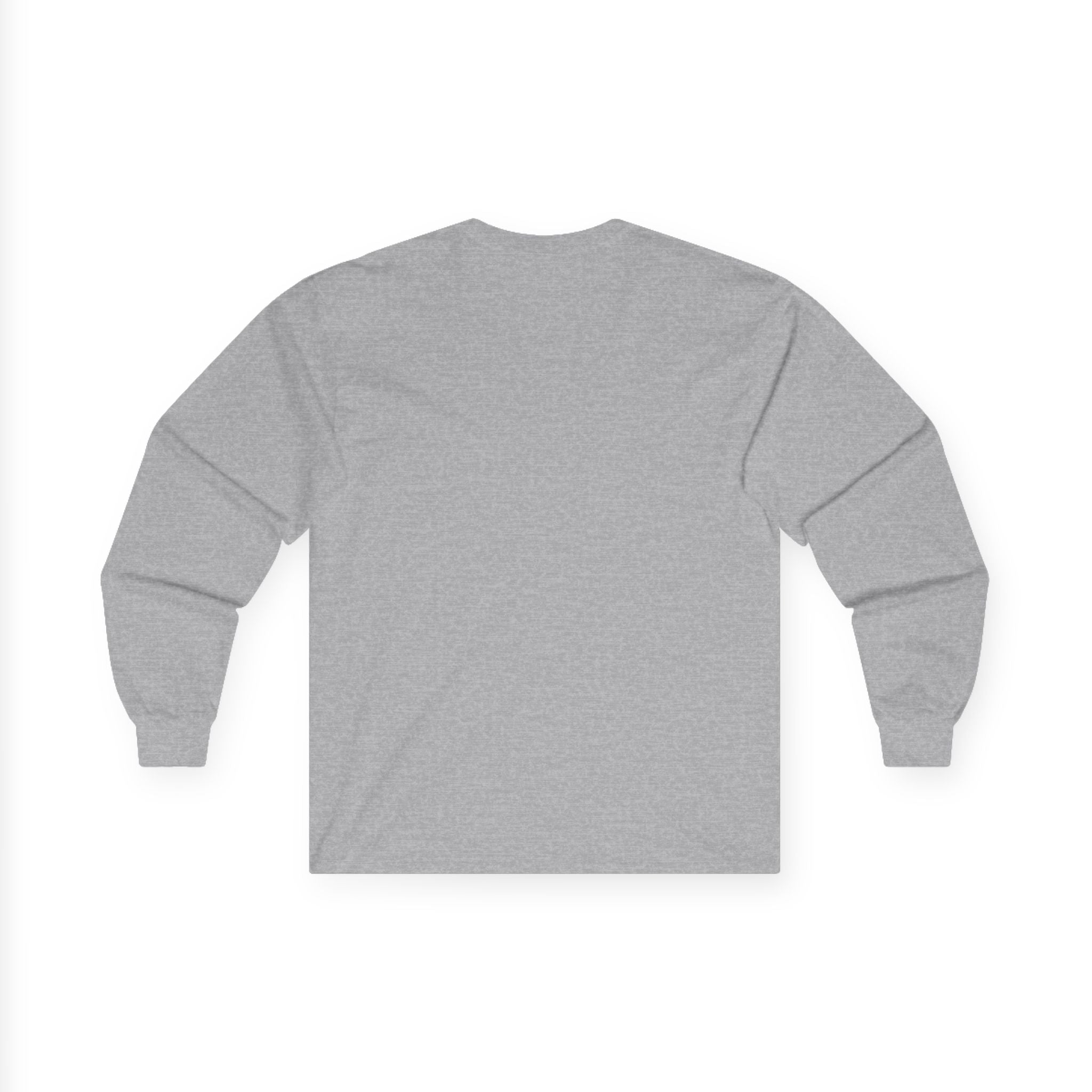 Minimal Logo Long Sleeve Tee — Soft Cotton Sweatshirt-Inspired Comfort
