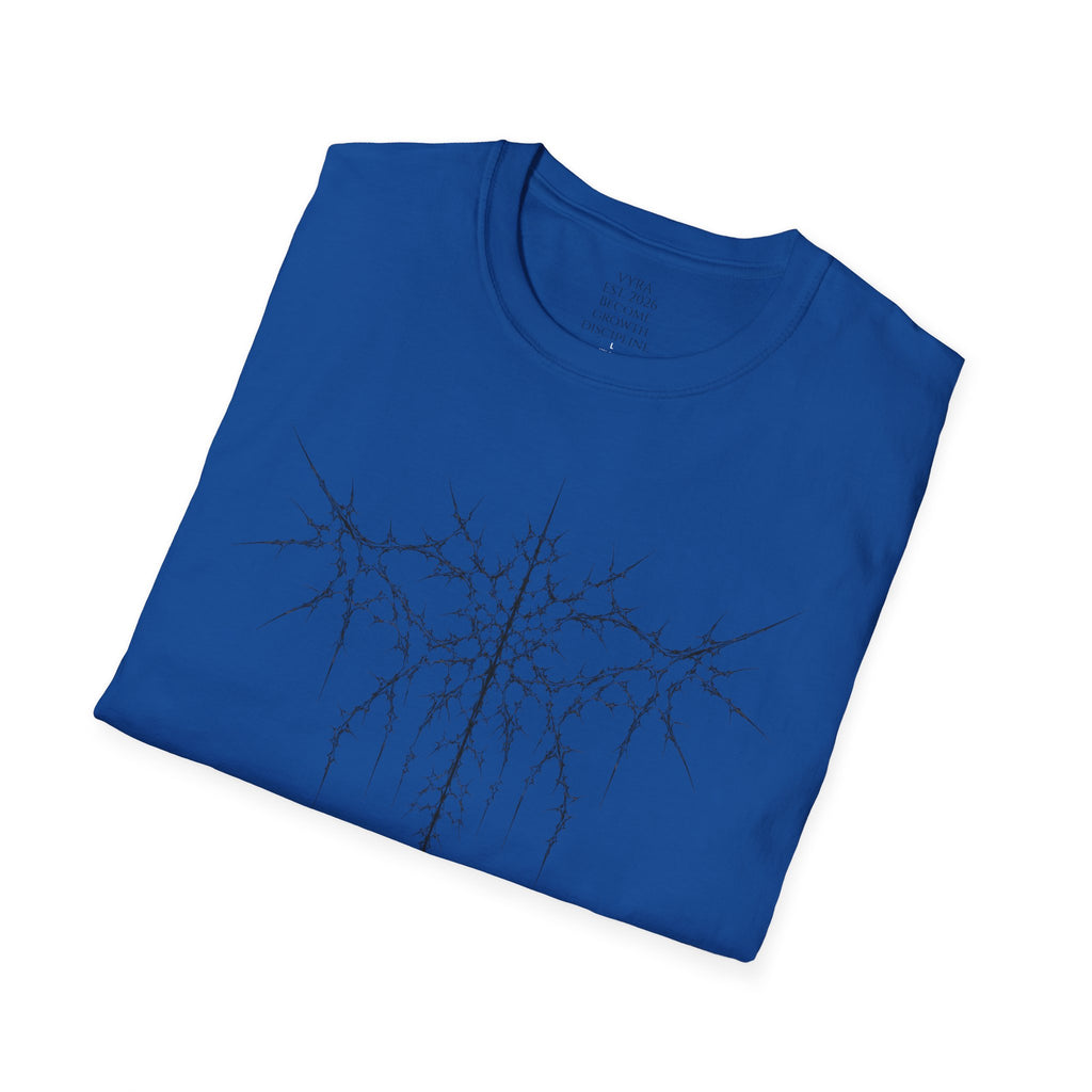 Metalcore Band T-Shirt — Spiky Logo "VYRA" Graphic Tee