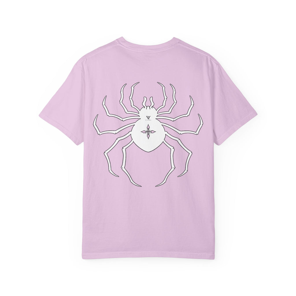 VYRA Garment dyed T Shirt with Spider inspired by HunterXHunter