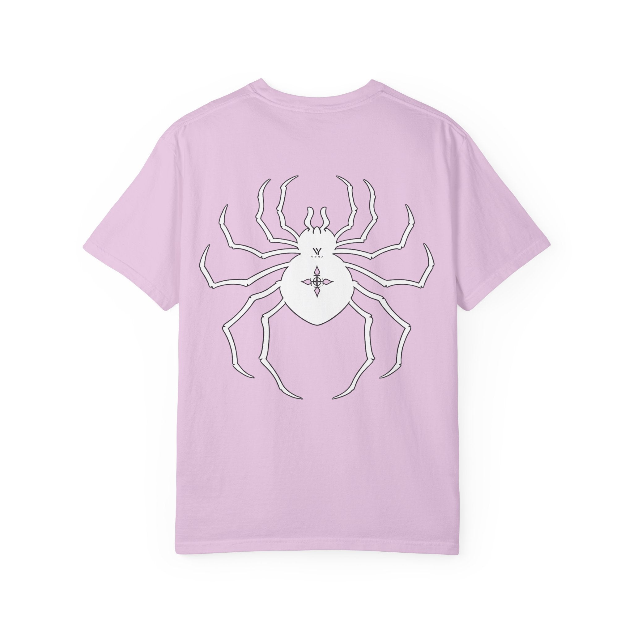 VYRA Garment dyed T Shirt with Spider inspired by HunterXHunter