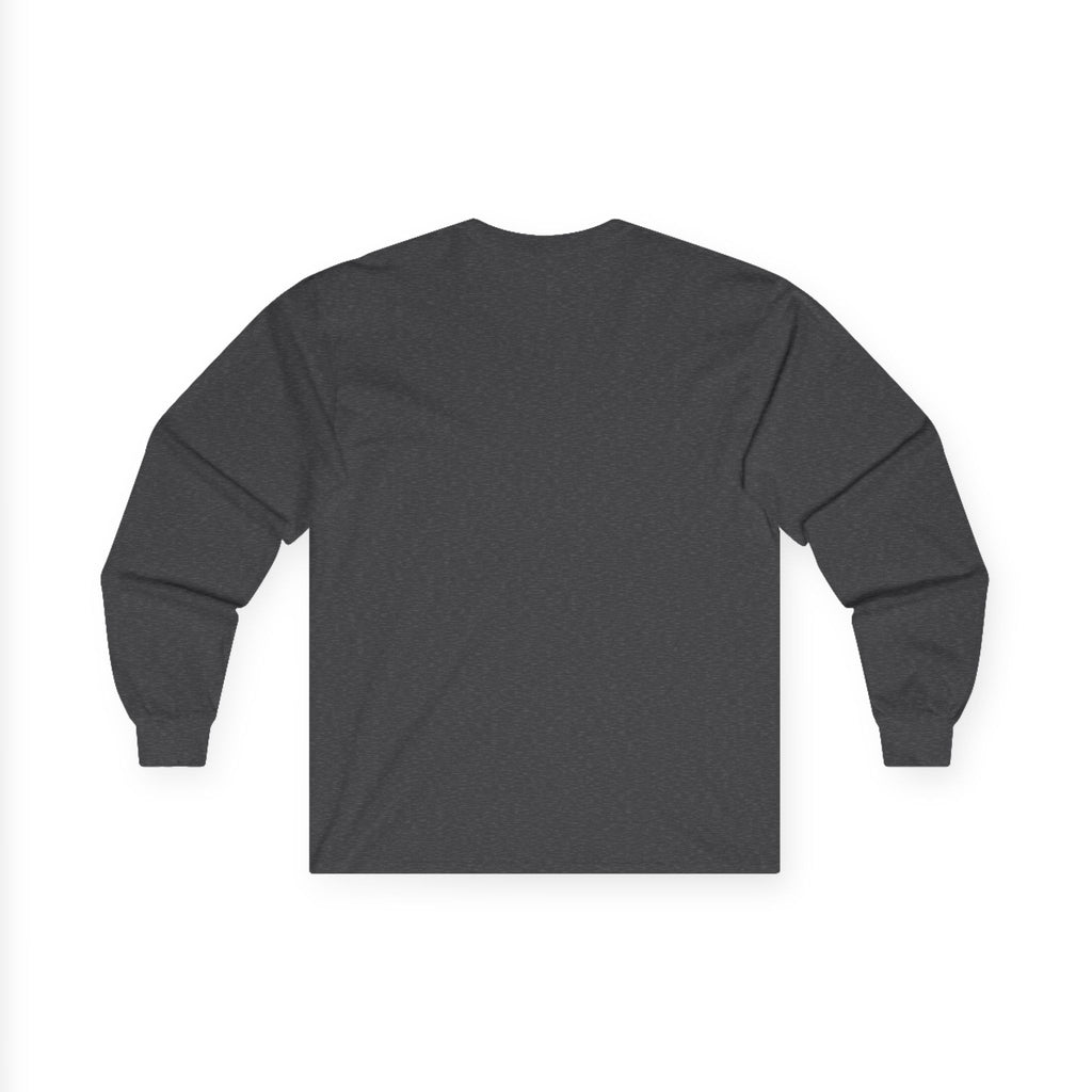Minimal Logo Long Sleeve Tee — Soft Cotton Sweatshirt-Inspired Comfort