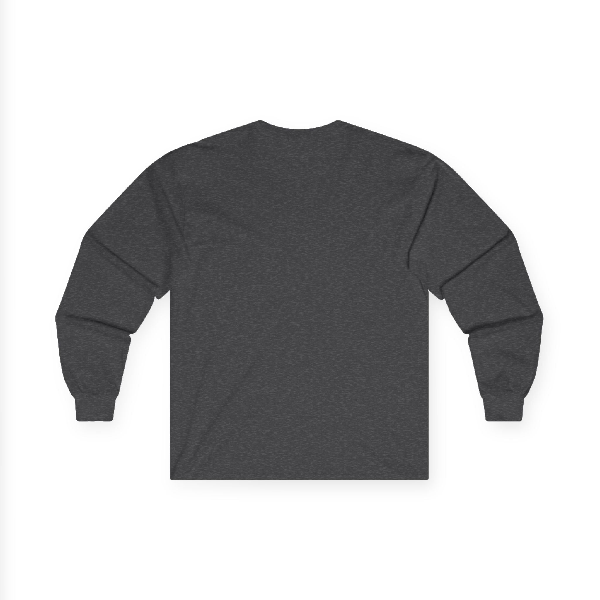 Minimal Logo Long Sleeve Tee — Soft Cotton Sweatshirt-Inspired Comfort