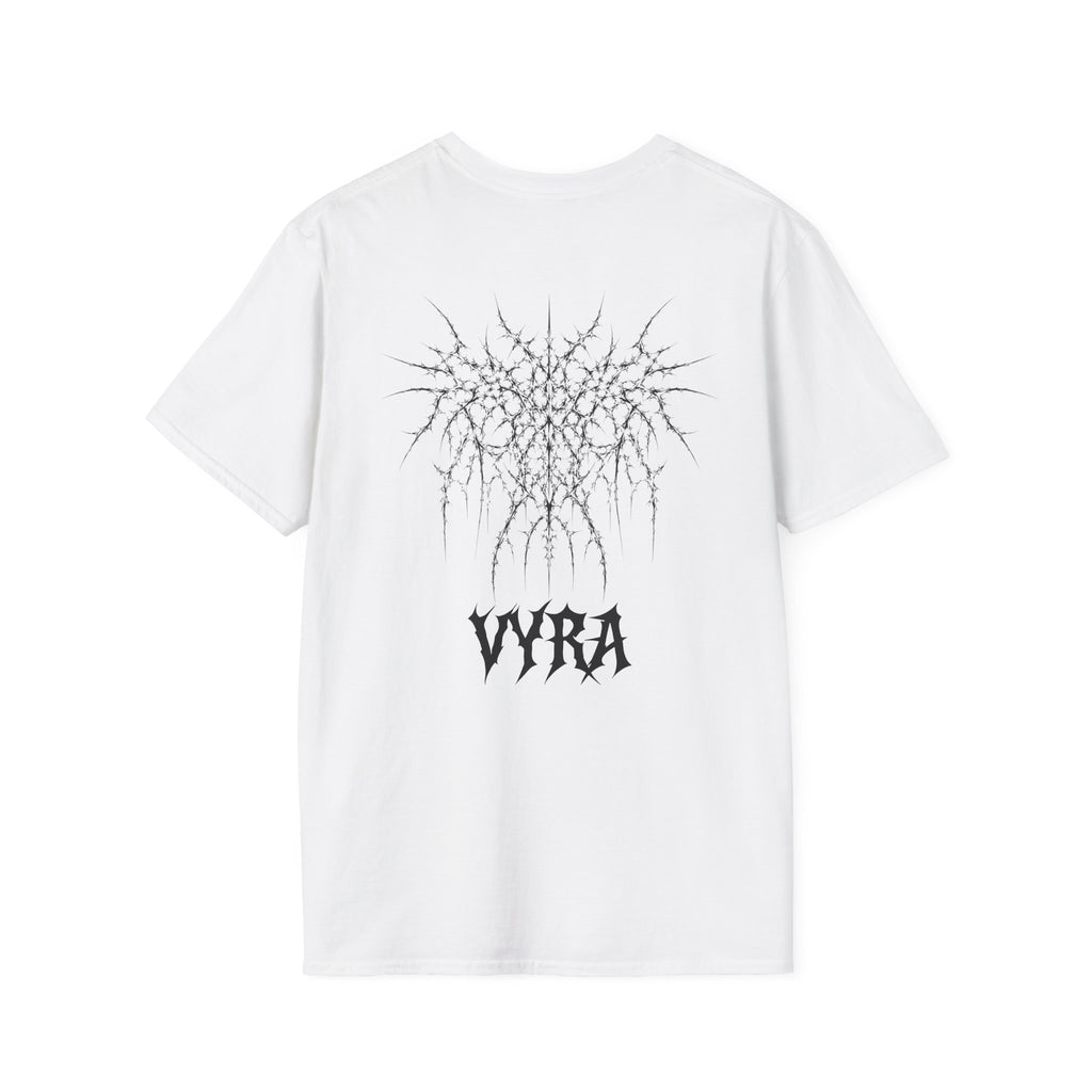 Metalcore Band T-Shirt — Spiky Logo "VYRA" Graphic Tee