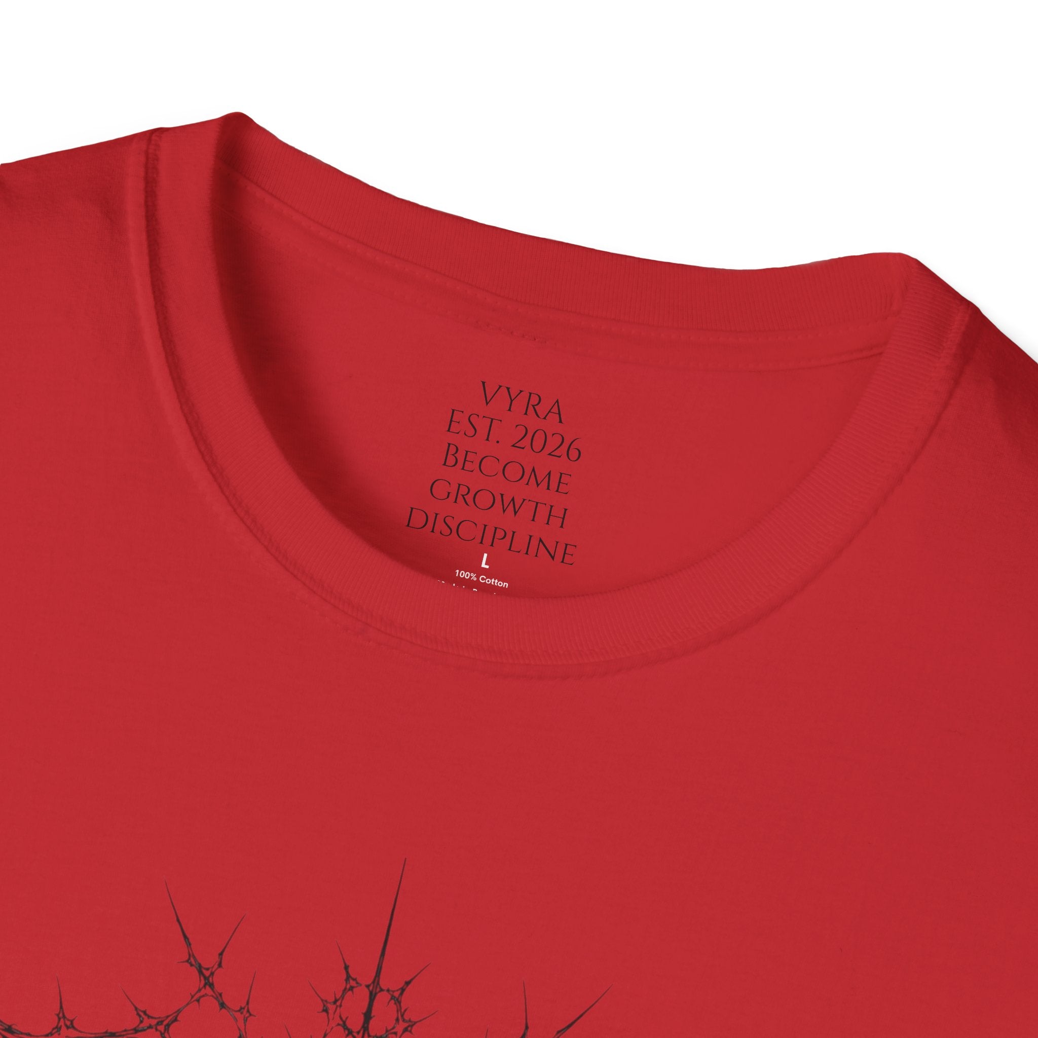 Metalcore Band T-Shirt — Spiky Logo "VYRA" Graphic Tee