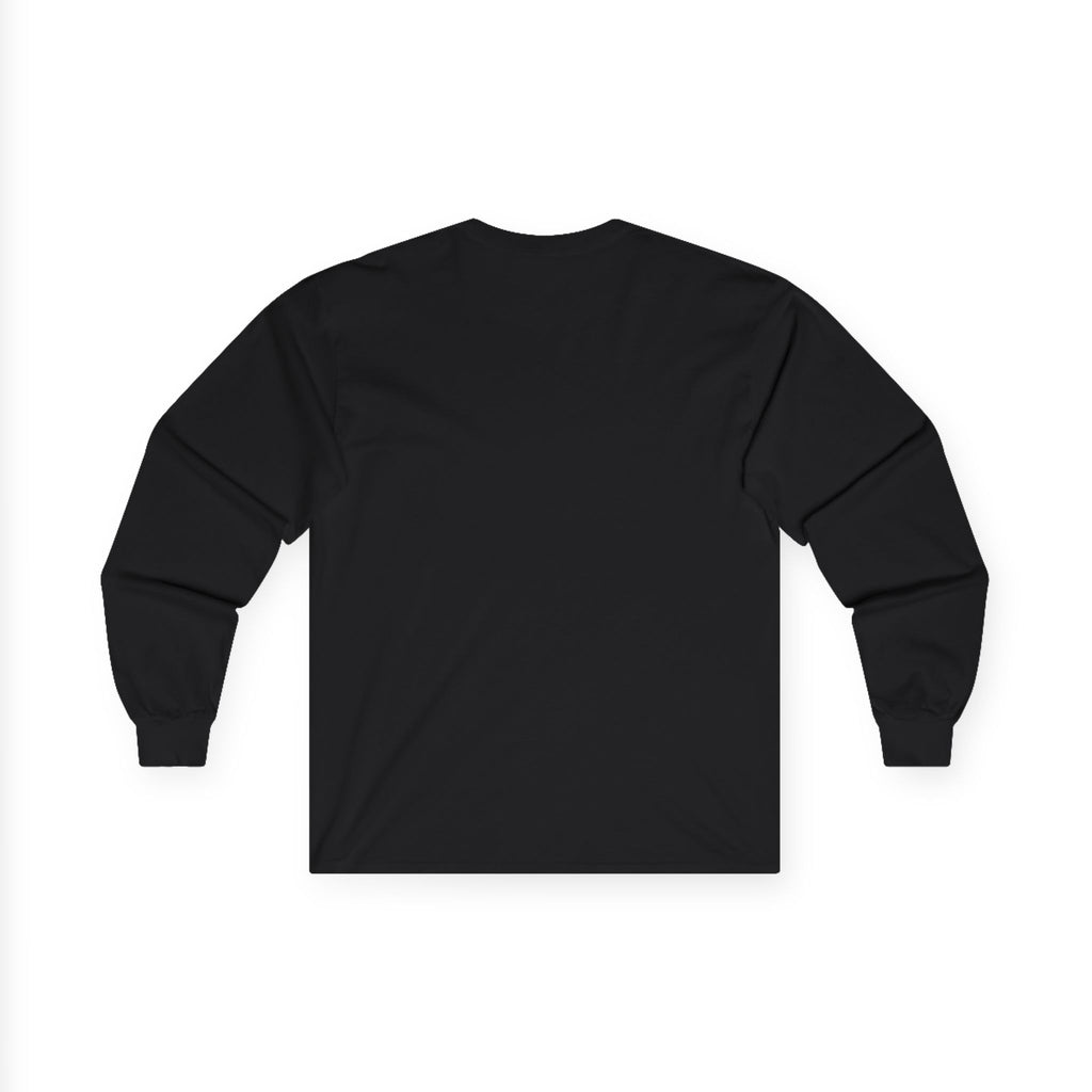 Minimal Logo Long Sleeve Tee — Soft Cotton Sweatshirt-Inspired Comfort