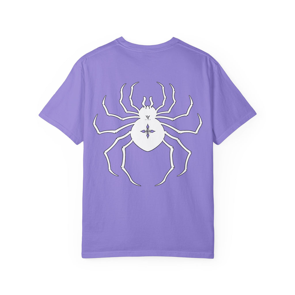 VYRA Garment dyed T Shirt with Spider inspired by HunterXHunter