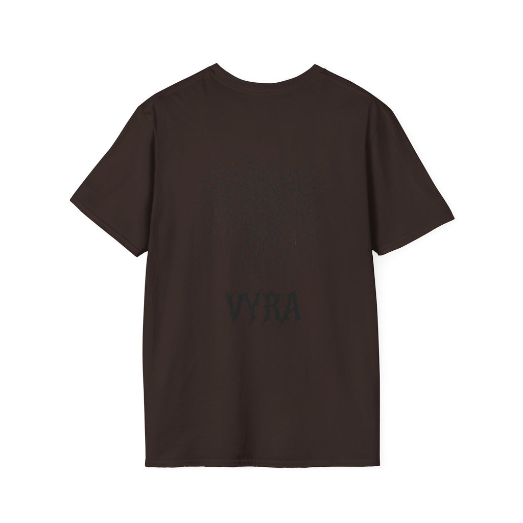 Metalcore Band T-Shirt — Spiky Logo "VYRA" Graphic Tee