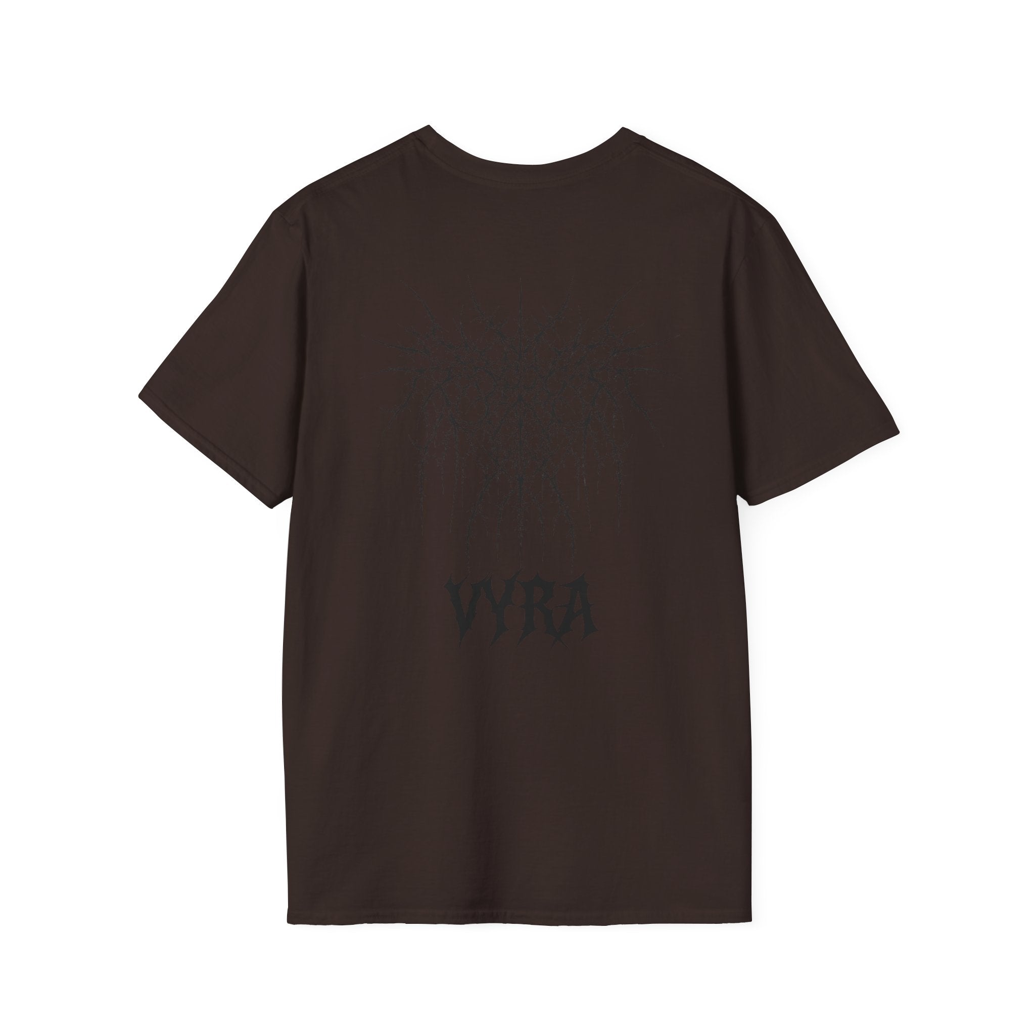 Metalcore Band T-Shirt — Spiky Logo "VYRA" Graphic Tee