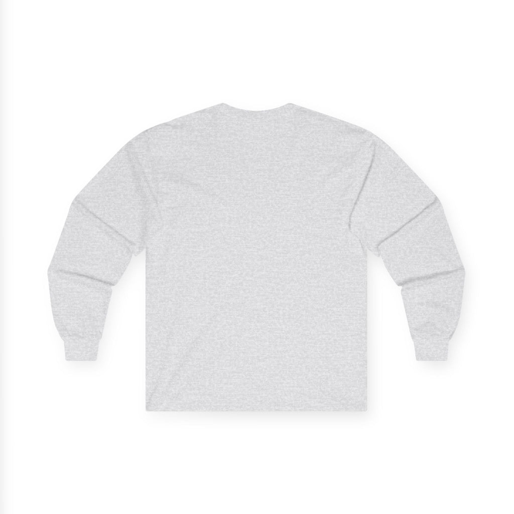Minimal Logo Long Sleeve Tee — Soft Cotton Sweatshirt-Inspired Comfort