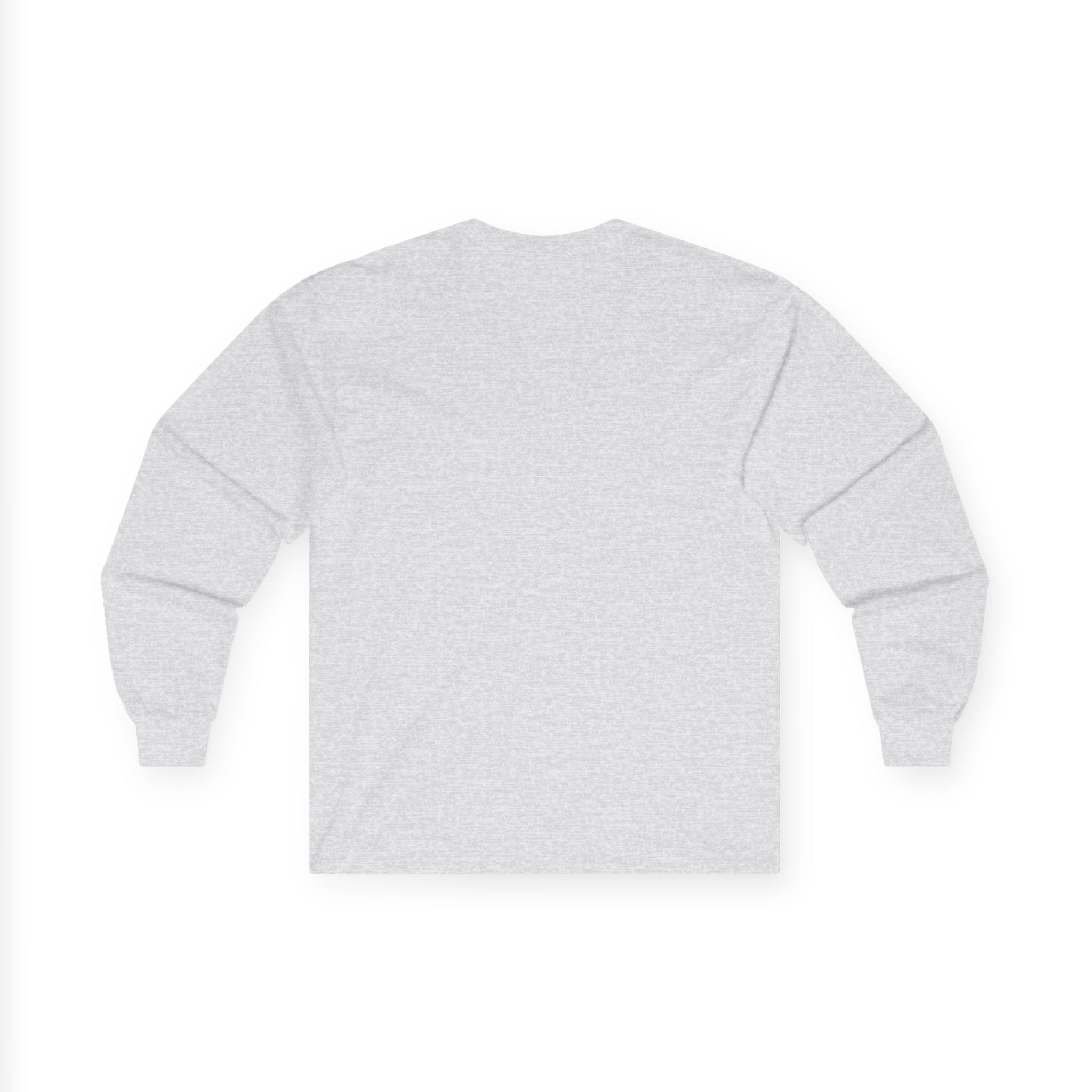 Minimal Logo Long Sleeve Tee — Soft Cotton Sweatshirt-Inspired Comfort