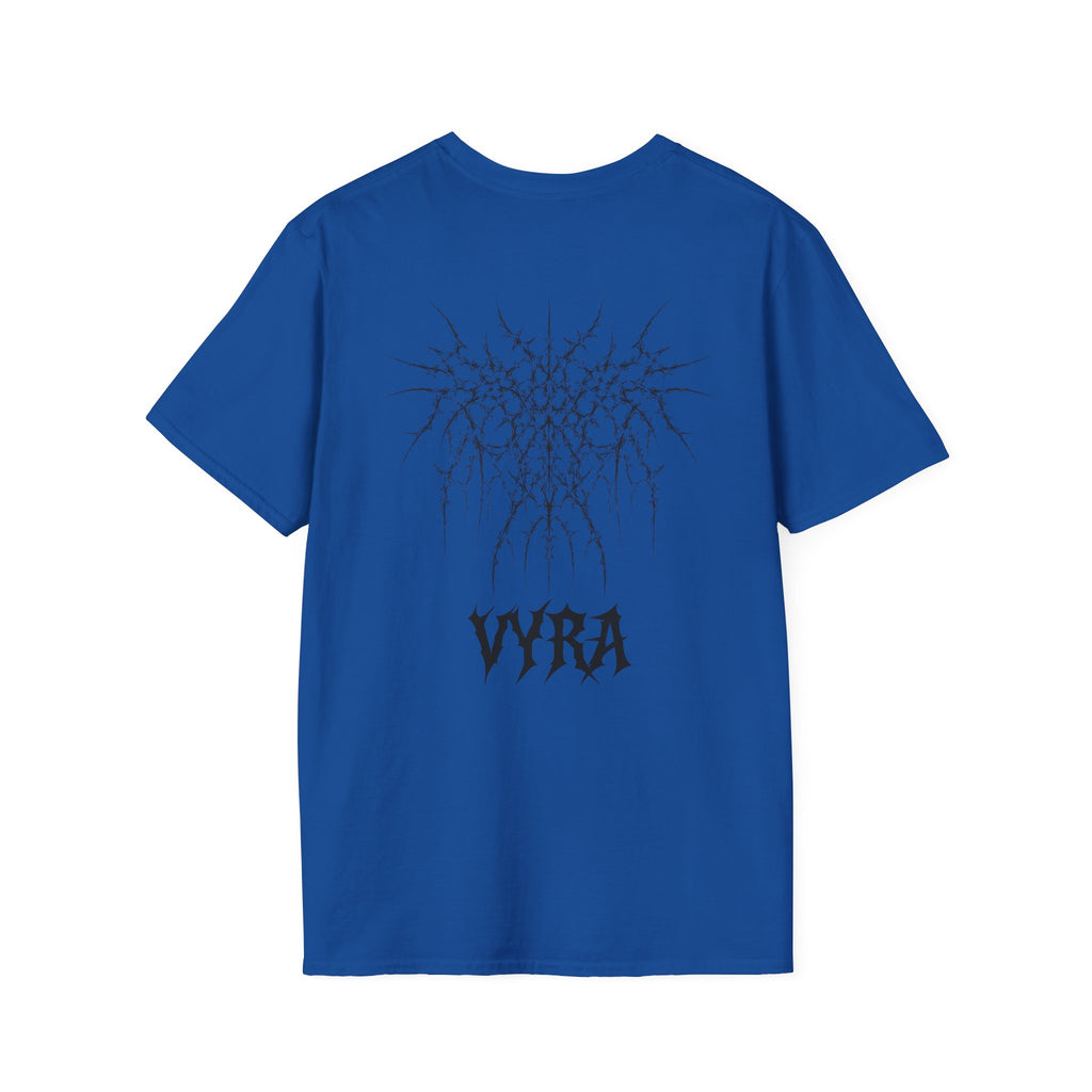 Metalcore Band T-Shirt — Spiky Logo "VYRA" Graphic Tee