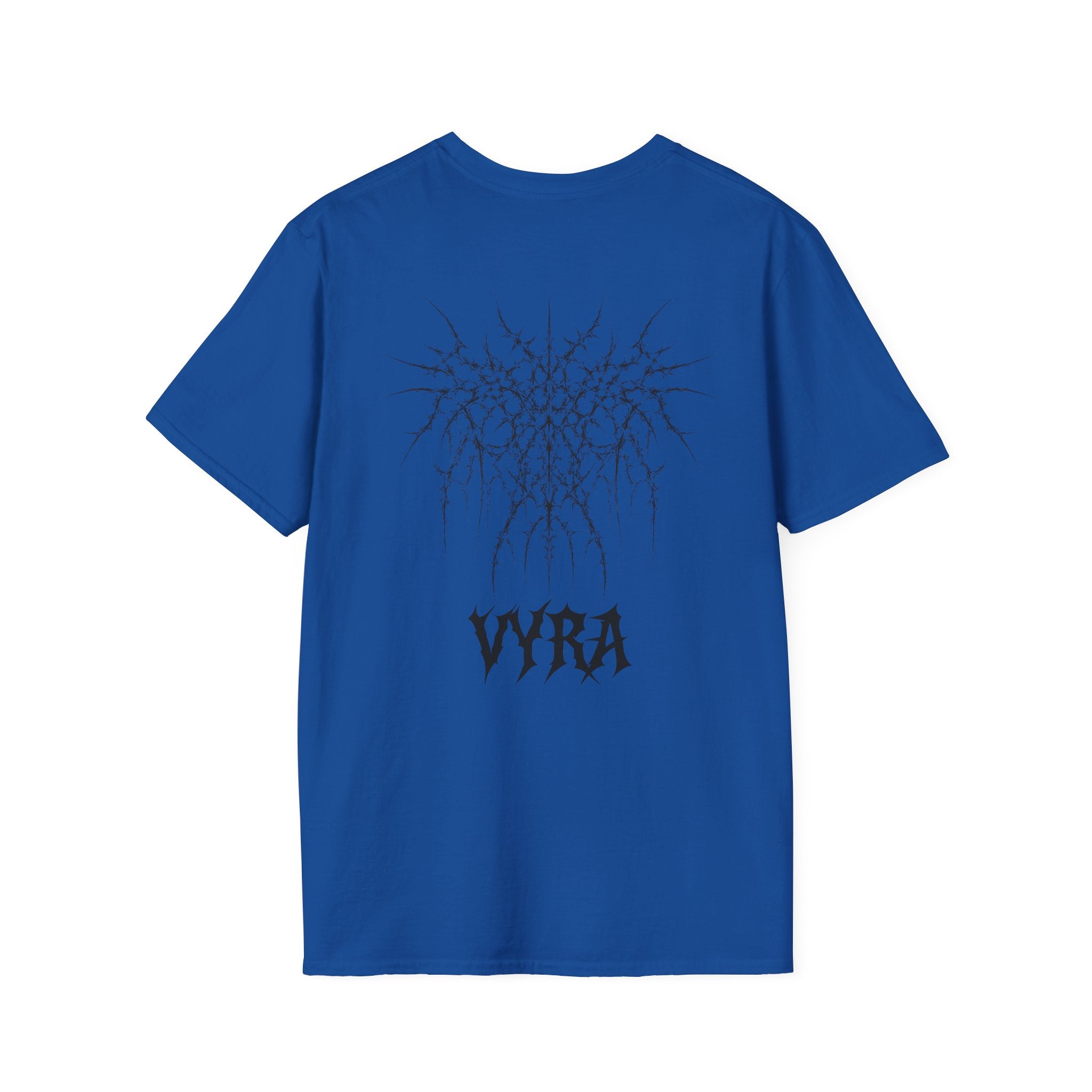 Metalcore Band T-Shirt — Spiky Logo "VYRA" Graphic Tee