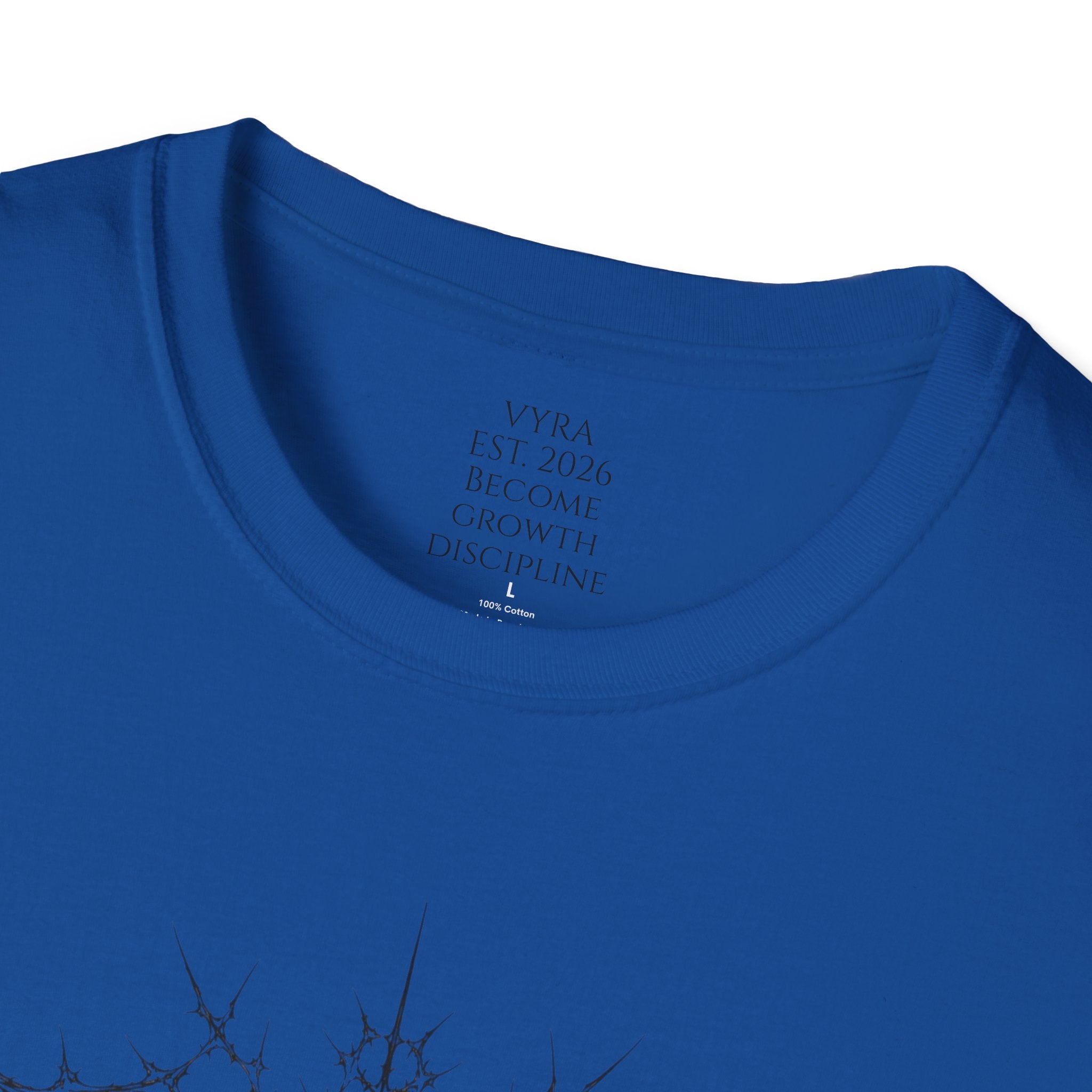 Metalcore Band T-Shirt — Spiky Logo "VYRA" Graphic Tee
