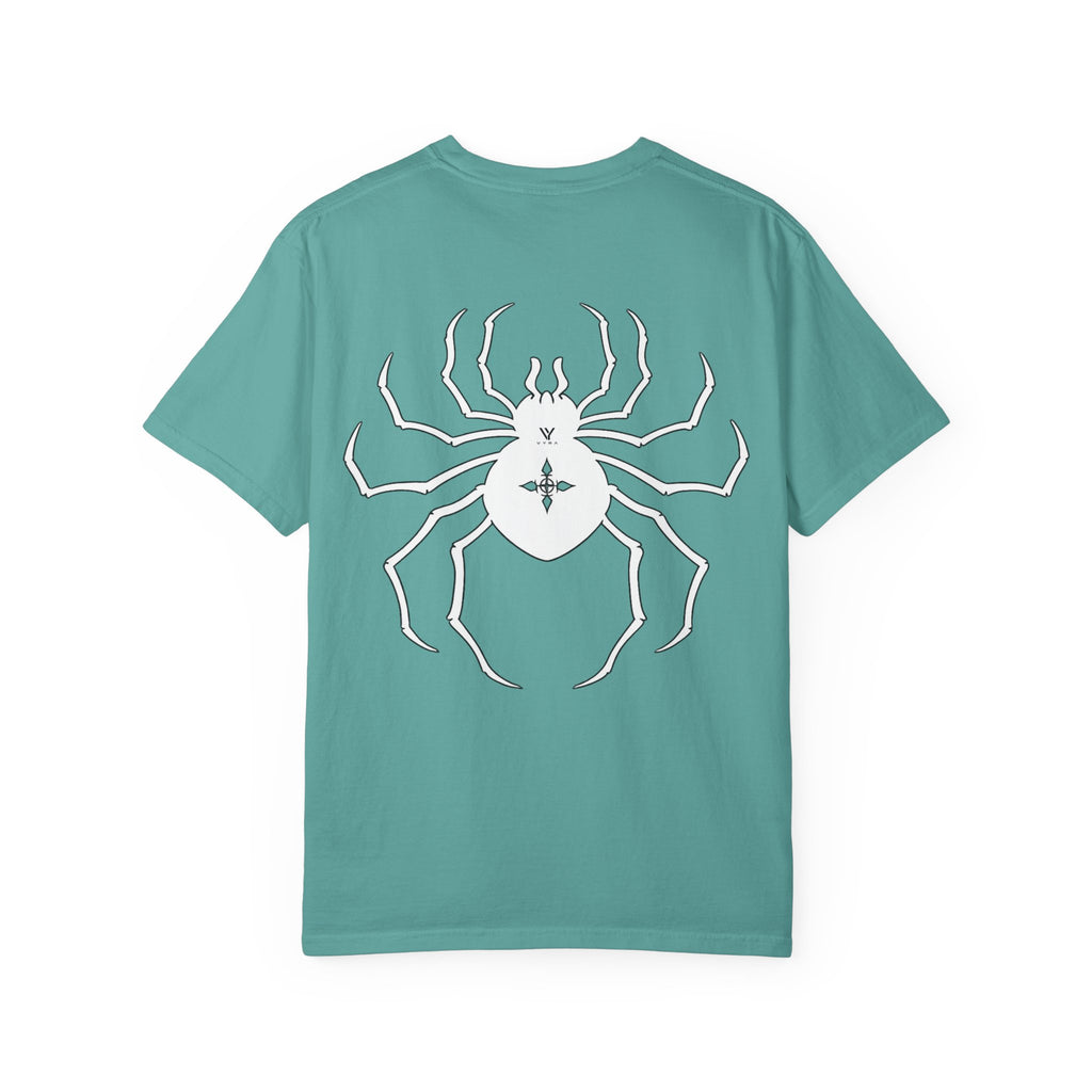 VYRA Garment dyed T Shirt with Spider inspired by HunterXHunter