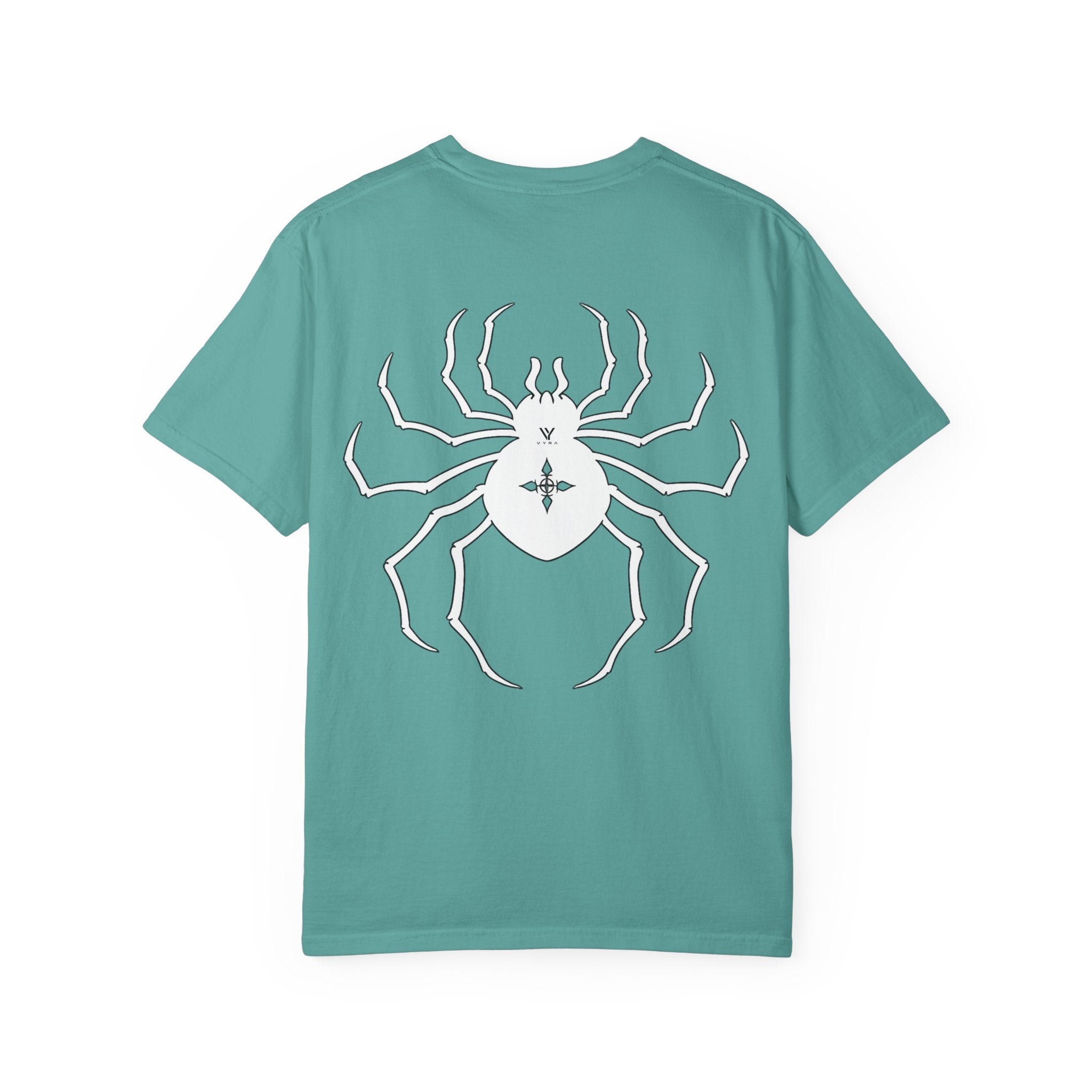 VYRA Garment dyed T Shirt with Spider inspired by HunterXHunter