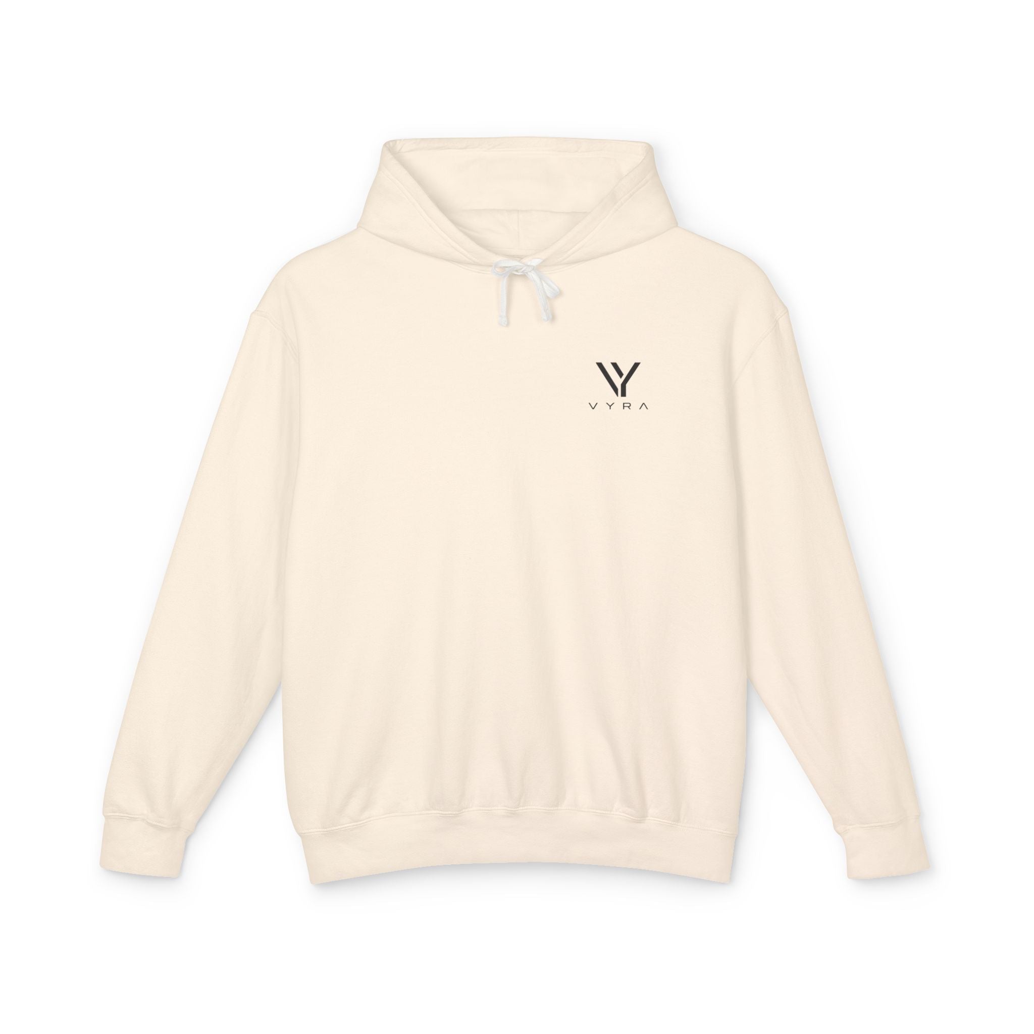 Minimalist VYRA hoodie-- Lightweight and breathable