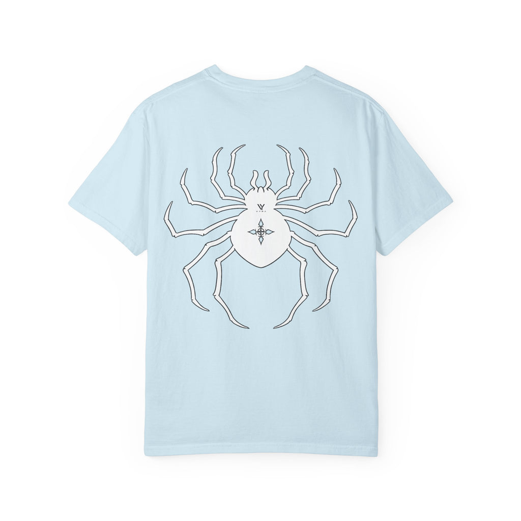 VYRA Garment dyed T Shirt with Spider inspired by HunterXHunter