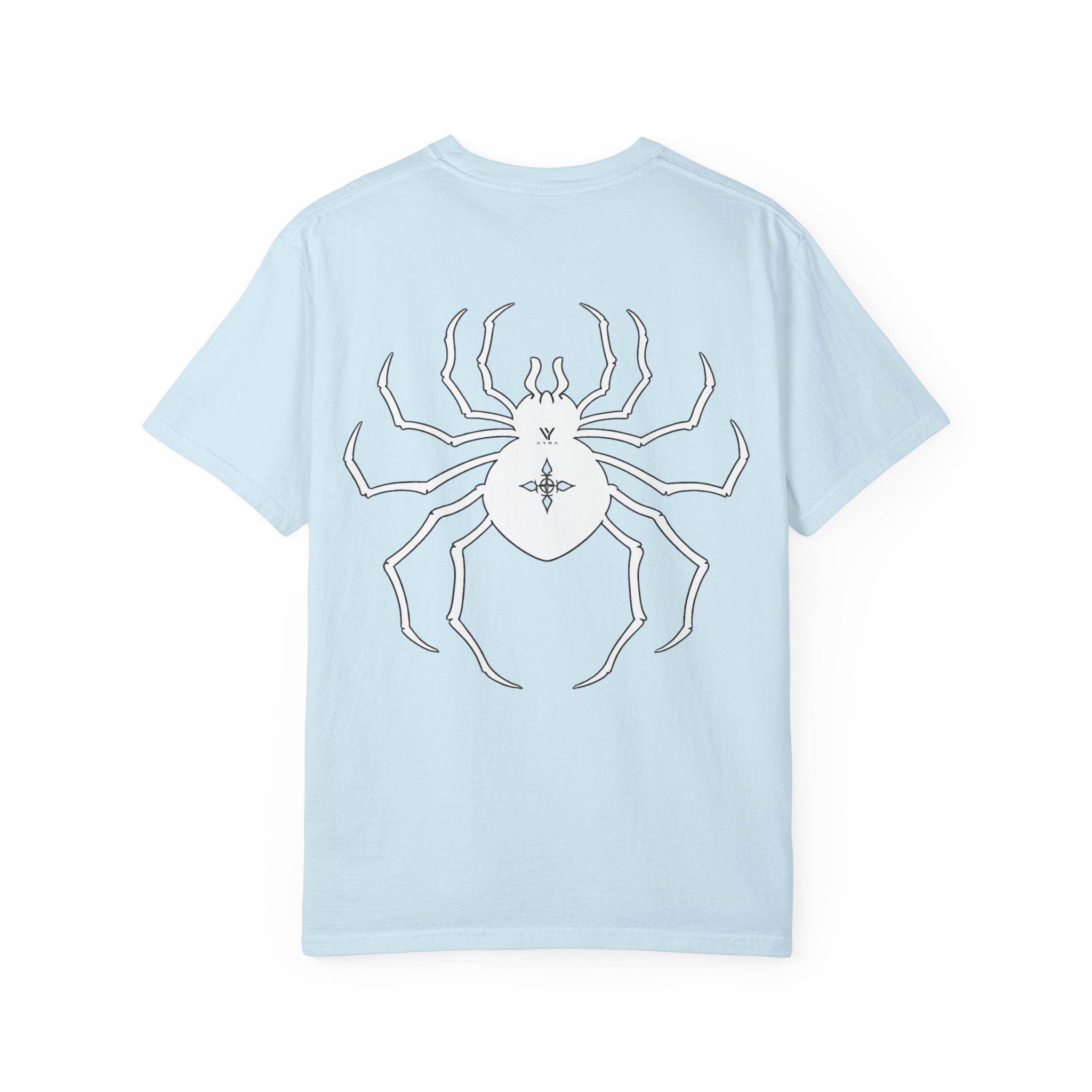VYRA Garment dyed T Shirt with Spider inspired by HunterXHunter