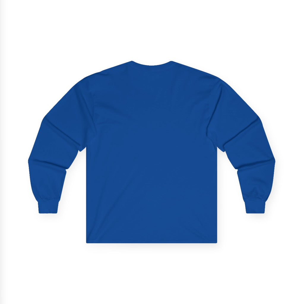 Minimal Logo Long Sleeve Tee — Soft Cotton Sweatshirt-Inspired Comfort
