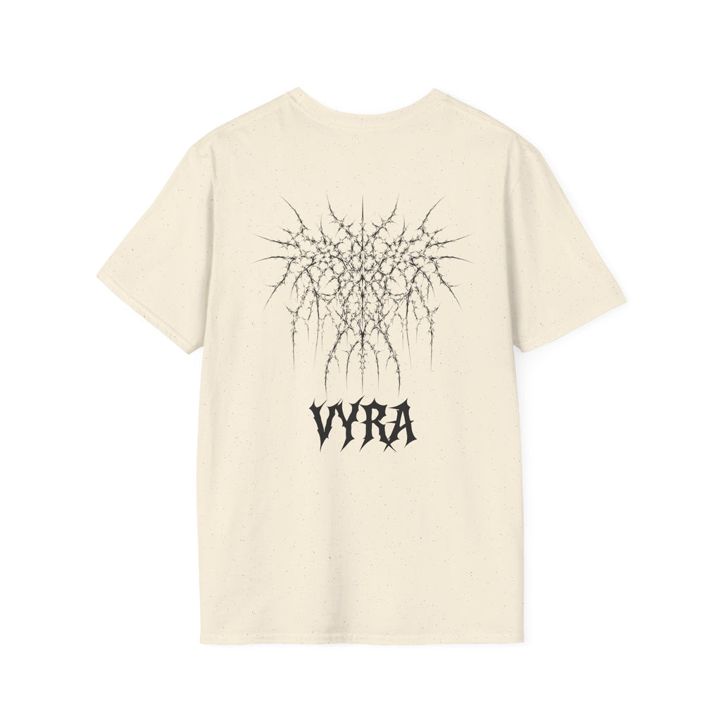 Metalcore Band T-Shirt — Spiky Logo "VYRA" Graphic Tee