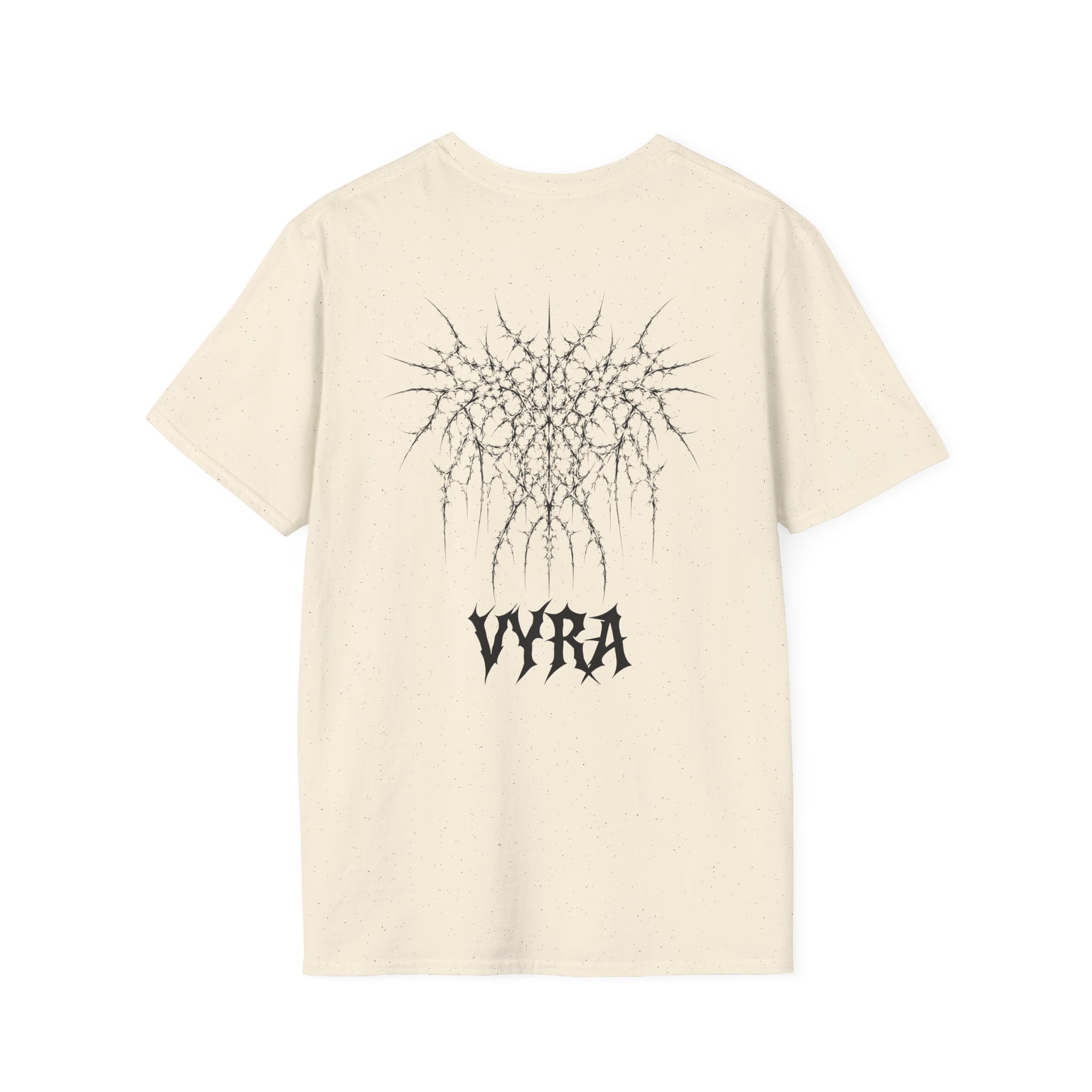 Metalcore Band T-Shirt — Spiky Logo "VYRA" Graphic Tee