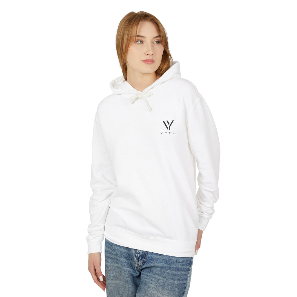 Minimalist VYRA hoodie-- Lightweight and breathable