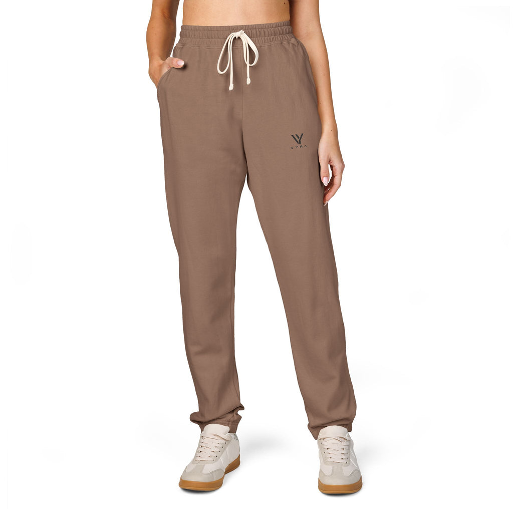 Unisex Garment-Dyed Fleece Sweatpants
