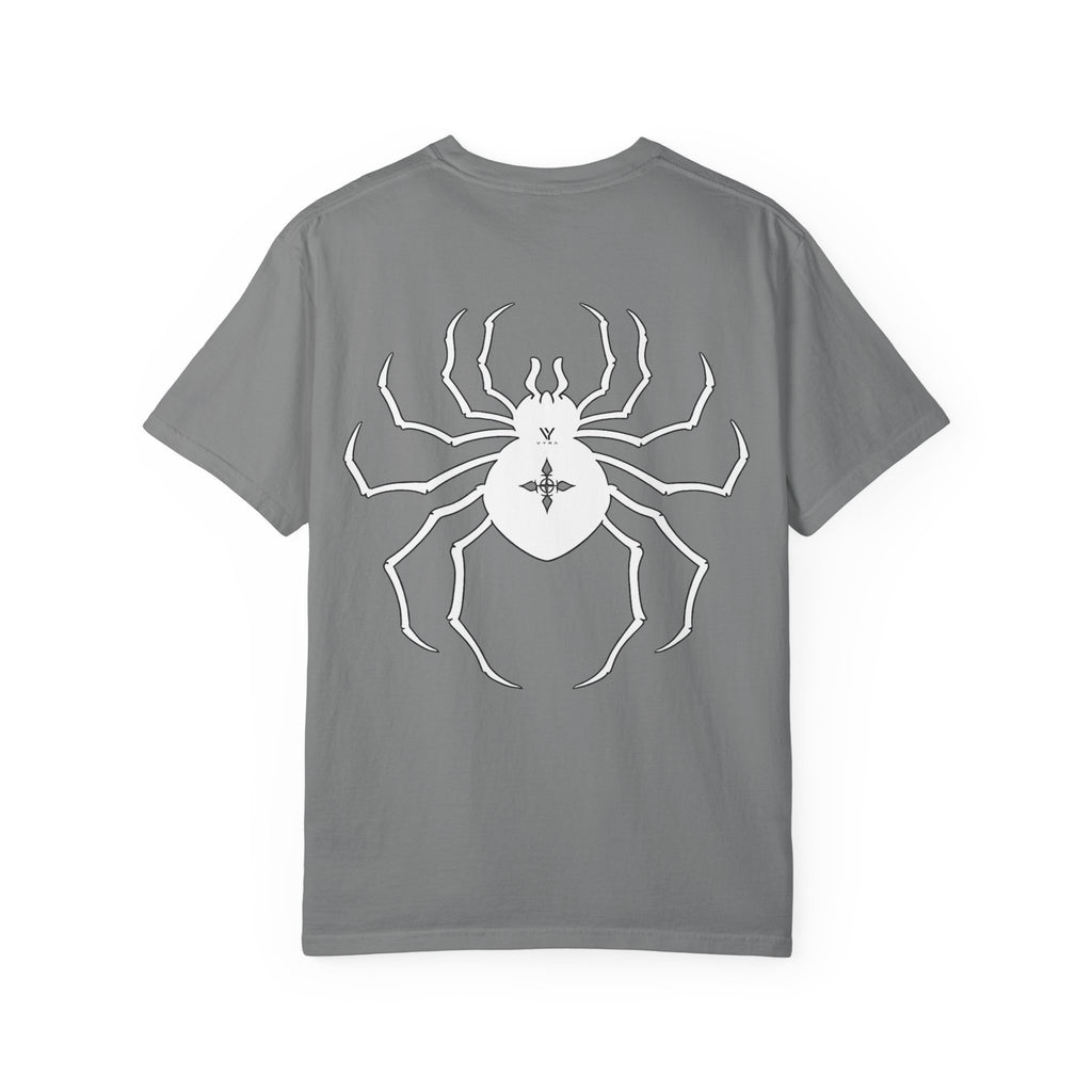 VYRA Garment dyed T Shirt with Spider inspired by HunterXHunter