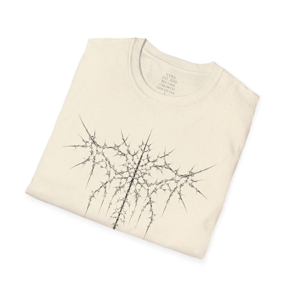 Metalcore Band T-Shirt — Spiky Logo "VYRA" Graphic Tee