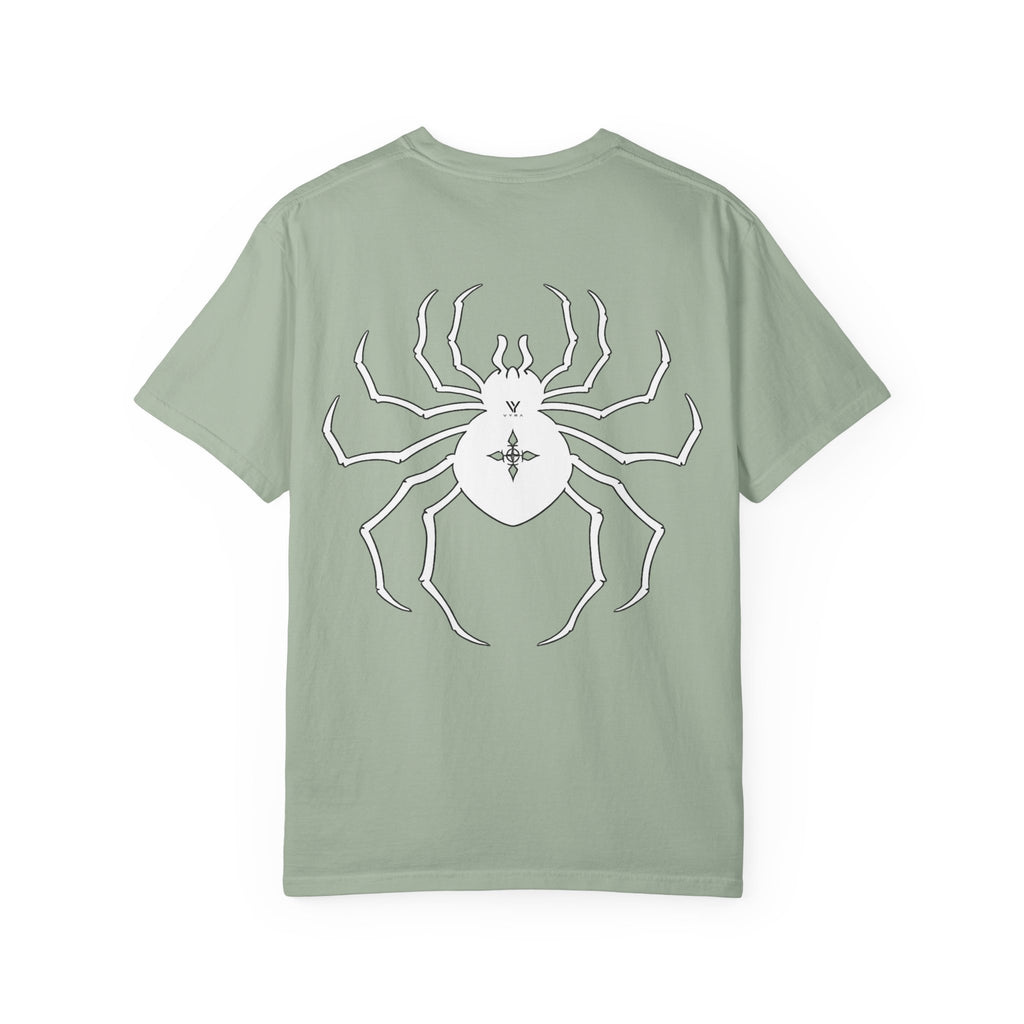 VYRA Garment dyed T Shirt with Spider inspired by HunterXHunter