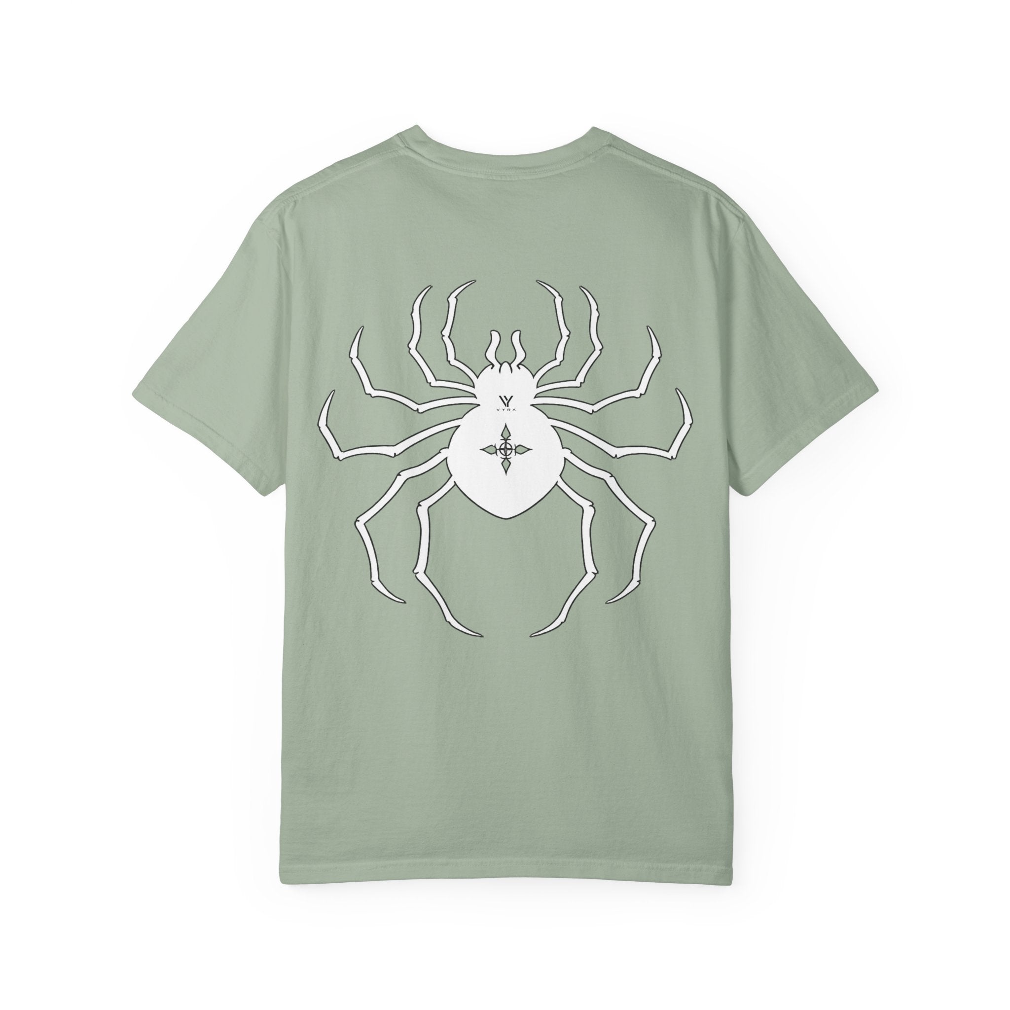 VYRA Garment dyed T Shirt with Spider inspired by HunterXHunter
