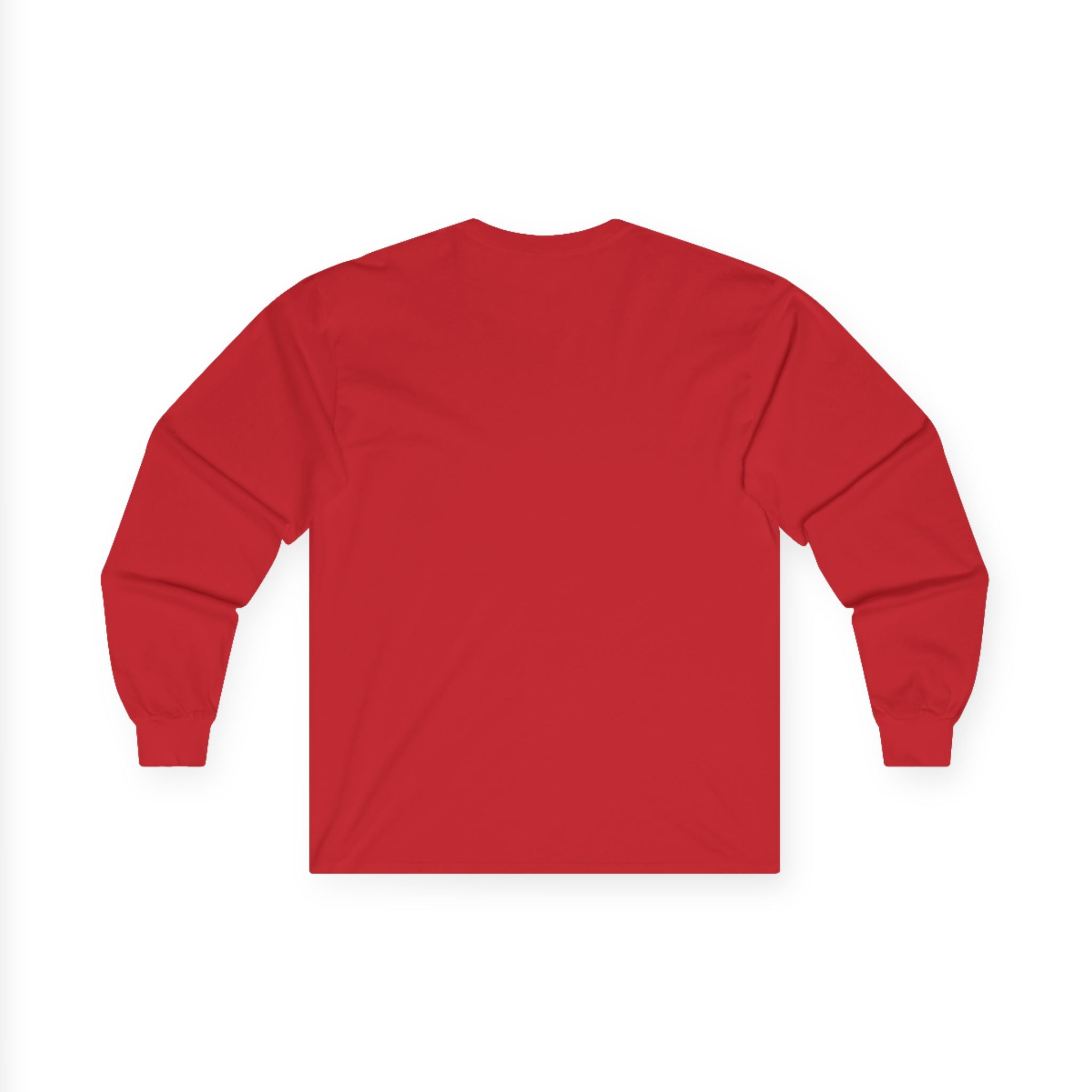 Minimal Logo Long Sleeve Tee — Soft Cotton Sweatshirt-Inspired Comfort