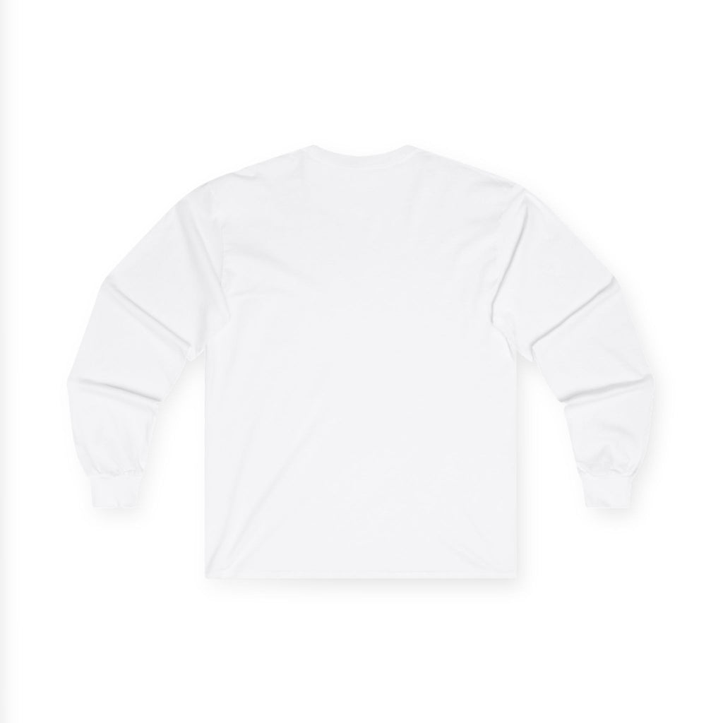 Minimal Logo Long Sleeve Tee — Soft Cotton Sweatshirt-Inspired Comfort