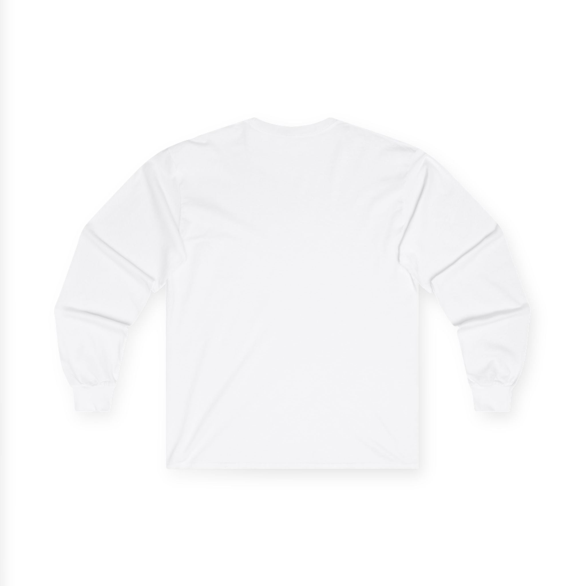 Minimal Logo Long Sleeve Tee — Soft Cotton Sweatshirt-Inspired Comfort