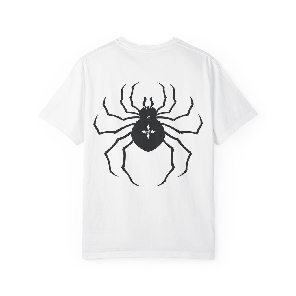 VYRA Garment dyed T Shirt with Spider inspired by HunterXHunter