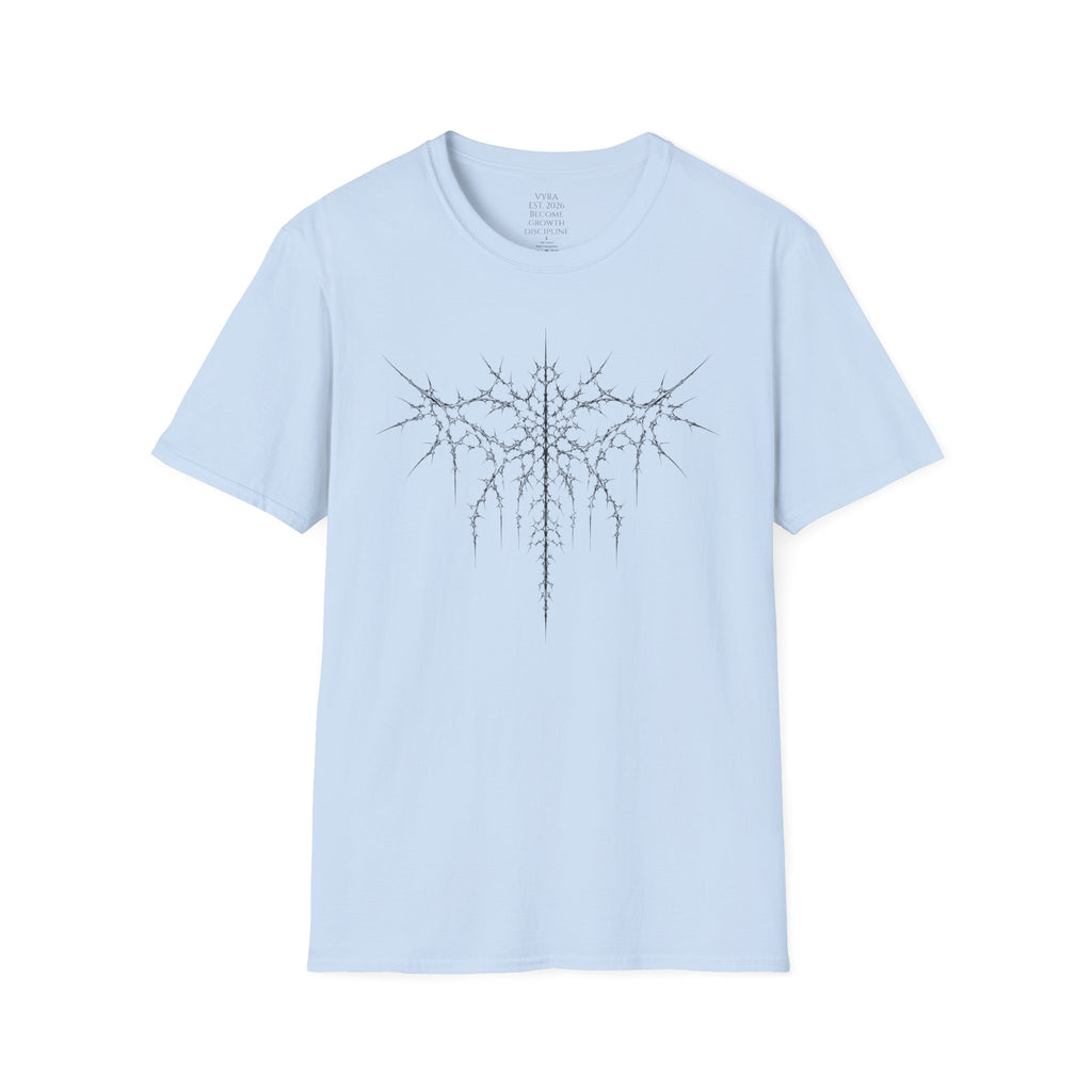 Metalcore Band T-Shirt — Spiky Logo "VYRA" Graphic Tee