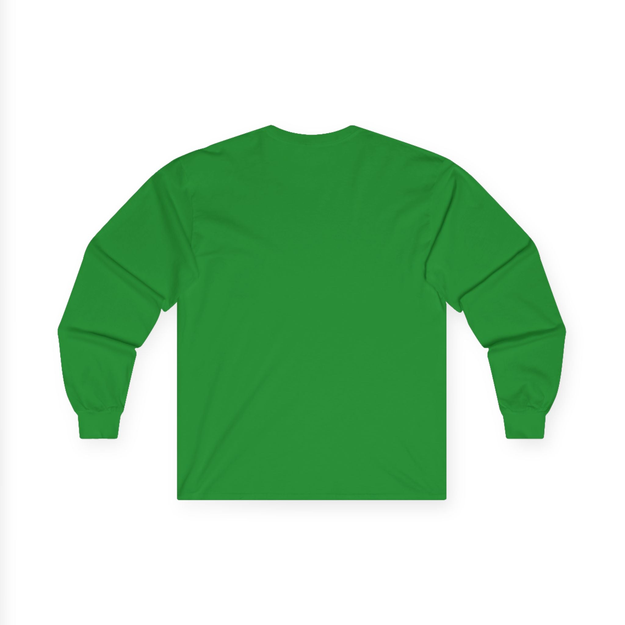 Minimal Logo Long Sleeve Tee — Soft Cotton Sweatshirt-Inspired Comfort