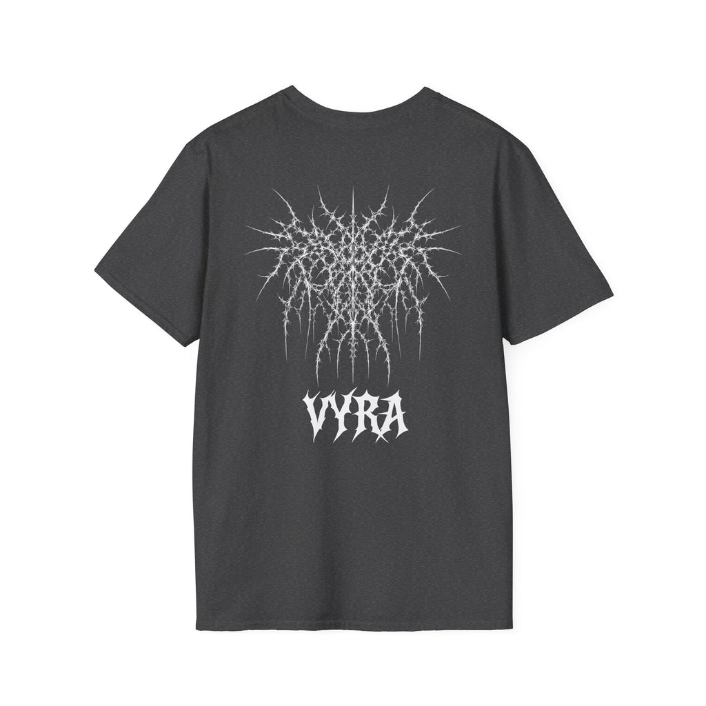 Metalcore Band T-Shirt — Spiky Logo "VYRA" Graphic Tee