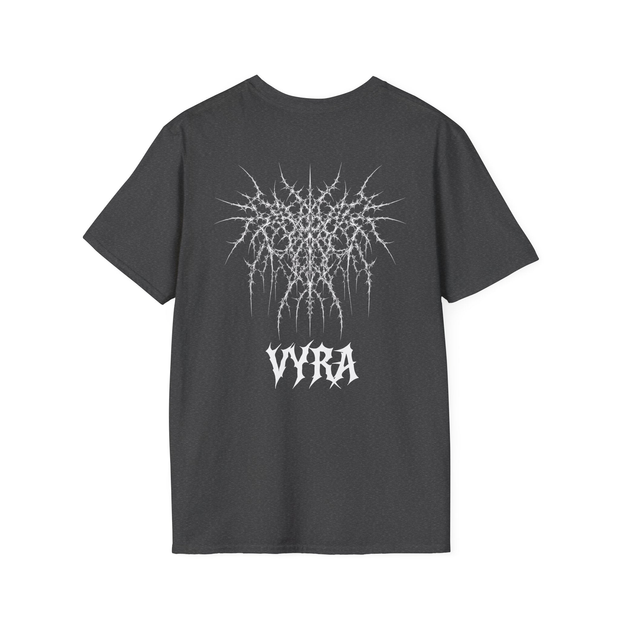 Metalcore Band T-Shirt — Spiky Logo "VYRA" Graphic Tee